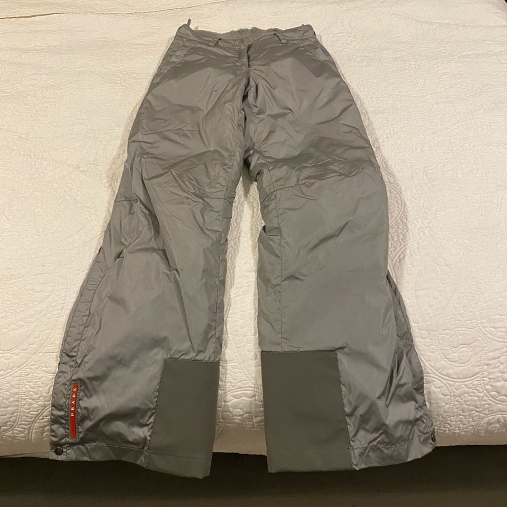 Prada ski pants!